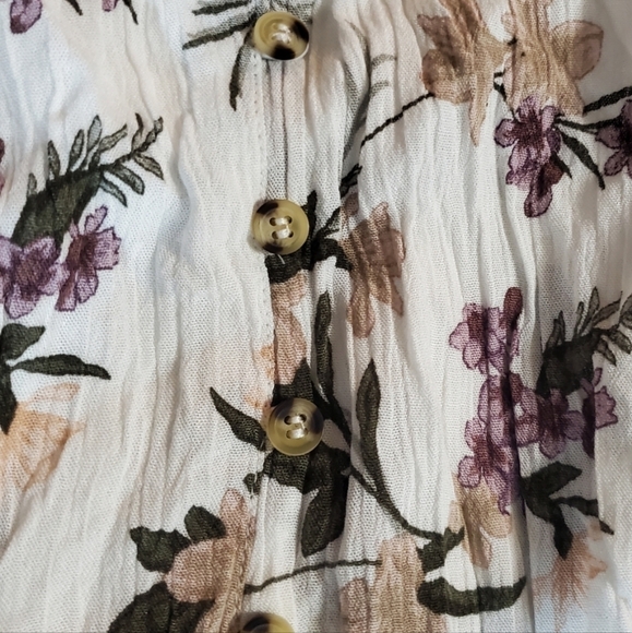 American Eagle ruffled summer maxi dress S - Picture 10 of 12